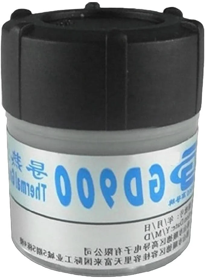 خمیر حرارتی 30 گرمی سیلیکونی GD900 برای هیت سینک پردازنده IC خنک کننده های CPU گریس رسانای هیت سینک