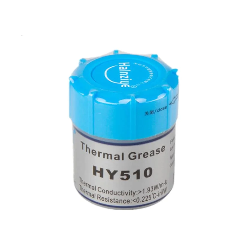 خمیر سیلیکونی رسانای حرارتی پردازنده HY510، وزن 10 گرم