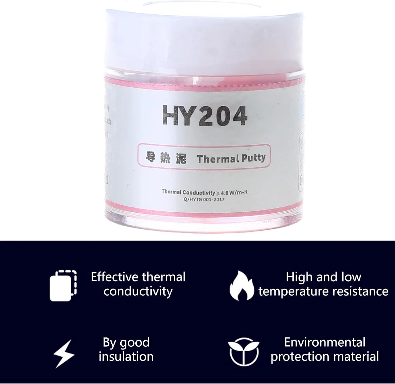 گریس سیلیکونی خنک کننده HY234 10 گرمی با هدایت حرارتی 4.0W برای CPU GPU چیپست نوت بوک و خنک کننده قطعات الکترونیکی