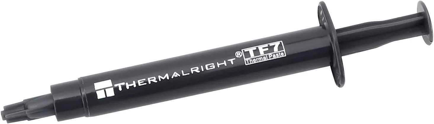 خمیر حرارتی Thermalright TF7 2g برای خنک کننده ها، رسانایی حرارتی 12.8W/m.k - 2 گرم، به همراه ابزار کاردک (TF7 2g)