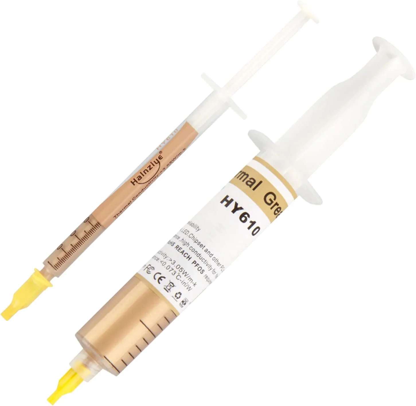 خمیر سیلیکونی رسانای حرارتی HY610، خمیر سیلیکونی با هدایت حرارتی 3.05W/m-K، ترکیبات حرارتی با عملکرد بالا