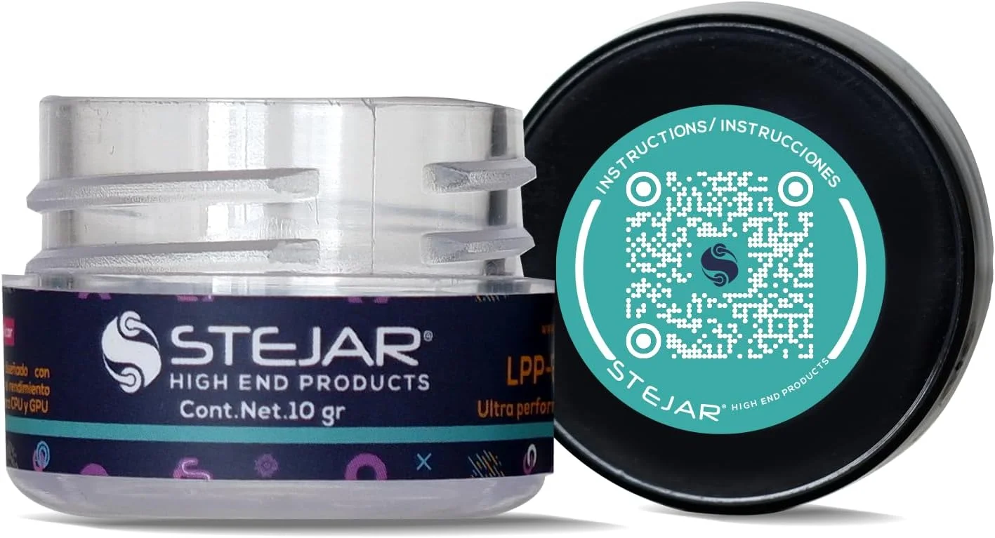 خمیر حرارتی LPP-Extreme 10 گرمی – خمیر سیلیکون با عملکرد بالا برای CPU و GPU – گریس خنک کننده نانوذره با کاردک و دستمال تمیز کننده – برای کامپیوتر، کنسول ها، چیپست ها، LED ها