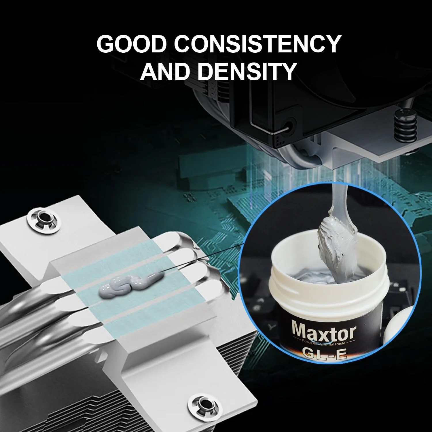 خمیر حرارتی Maxtor GLE 50g، خمیر هیت سینک، خمیر CPU، گریس رسانای حرارت برای پردازنده CPU کولر GPU چیپست