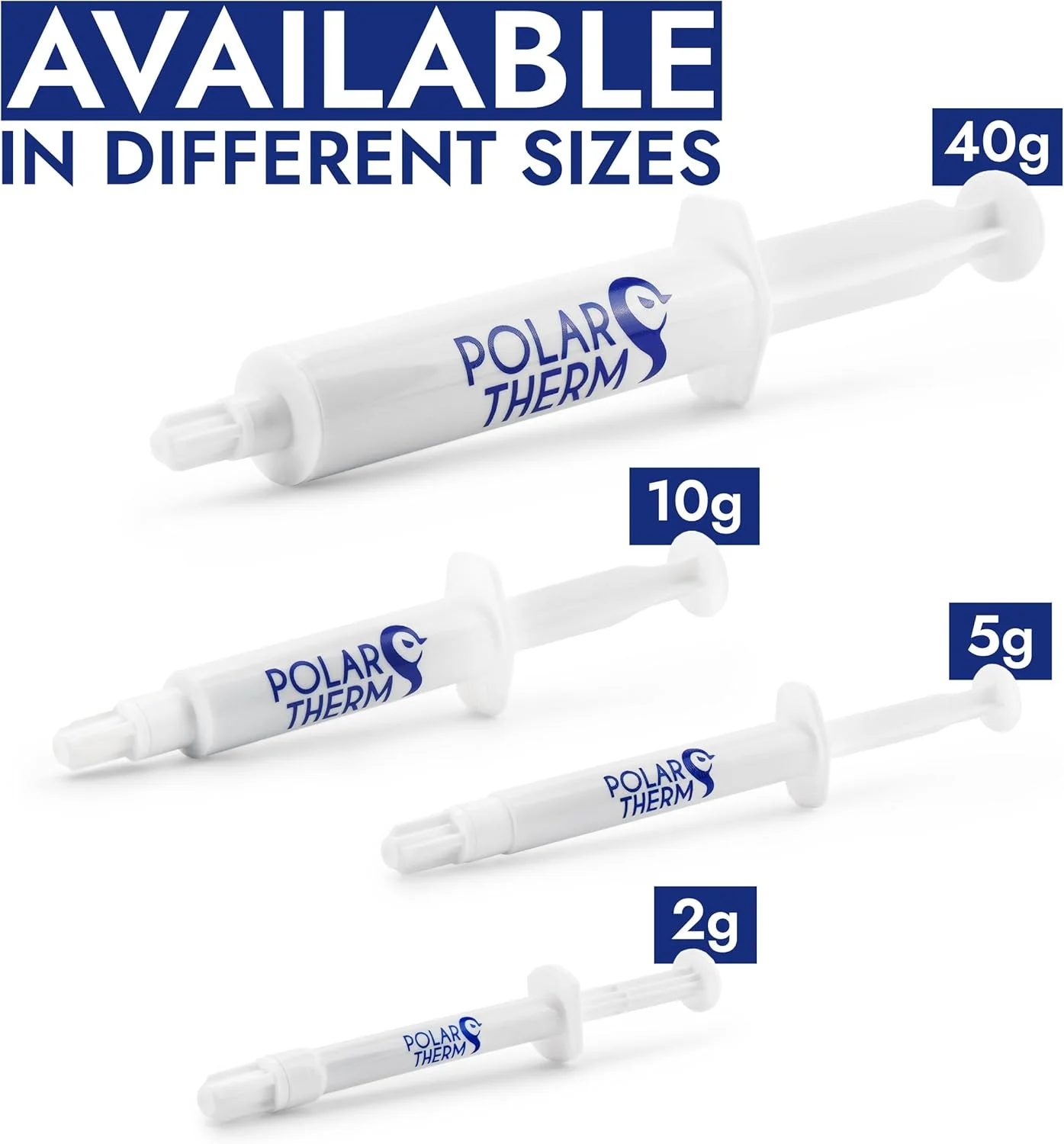 خمیر حرارتی پردازنده و کارت گرافیک Polartherm X-8 از Thermal Grizzly - وزن 2 گرم - رسانایی حرارتی بالا، دوام طولانی، گریس حرارتی غیر رسانا - کیت خمیر حرارتی به همراه کاردک