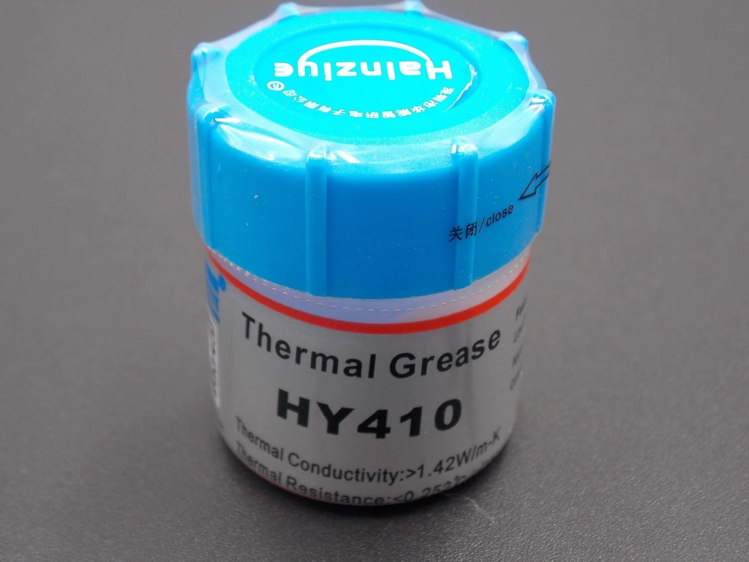 خمیر سیلیکونی رسانای حرارتی سفید HY410 10g برای خنک کننده CPU GPU