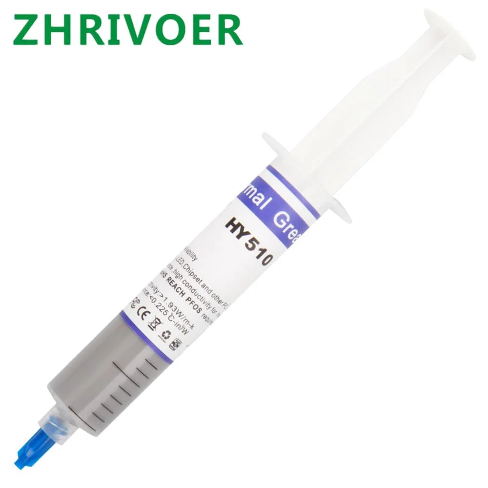 خمیر حرارتی سیلیکونی EPANO Hy510 30 گرمی برای انتقال حرارت، خنک کننده پردازنده، کارت گرافیک و چیپست کامپیوتر و لپ تاپ