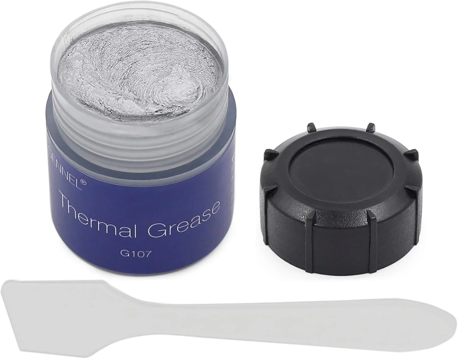 خمیر حرارتی نقره G107، 20 گرم + 100 گرم (مجموع 120 گرم)، خمیر سینک حرارتی با عملکرد بالا، ترکیب گریس رسانای حرارتی برای CPU GPU کولر LED IC PS4 Xbox Chipset