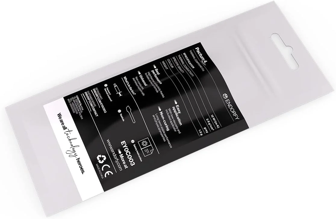 خمیر حرارتی پردازنده اندورفی Pactum 4 - 1.5 گرم | EY0C004 خمیر حرارتی پردازنده اندورفی Pactum 4 - 1.5 گرم | EY0C004