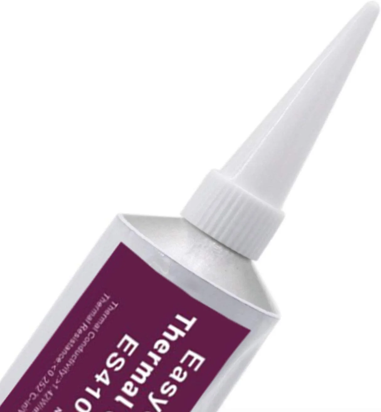 خمیر حرارتی 100 گرمی Easycargo - ترکیب سیلیکونی کربنی سفید برای انواع خنک کننده ها، رابط هیت سینک خنک کننده GPU VGA LED تنظیم کننده ولتاژ MOSFET ترانزیستور