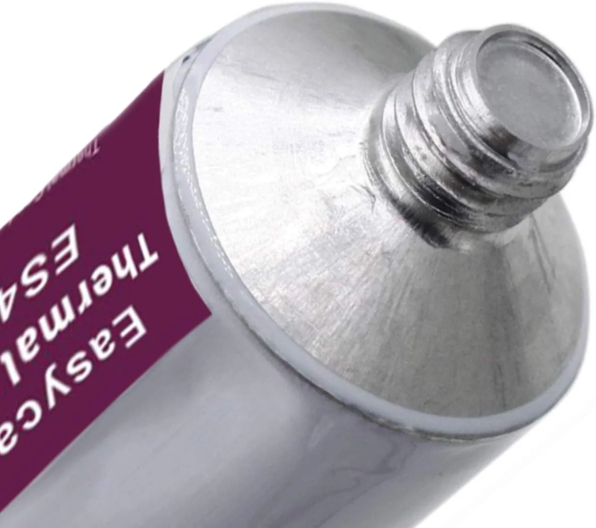 خمیر حرارتی 100 گرمی Easycargo - ترکیب سیلیکونی کربنی سفید برای انواع خنک کننده ها، رابط هیت سینک خنک کننده GPU VGA LED تنظیم کننده ولتاژ MOSFET ترانزیستور