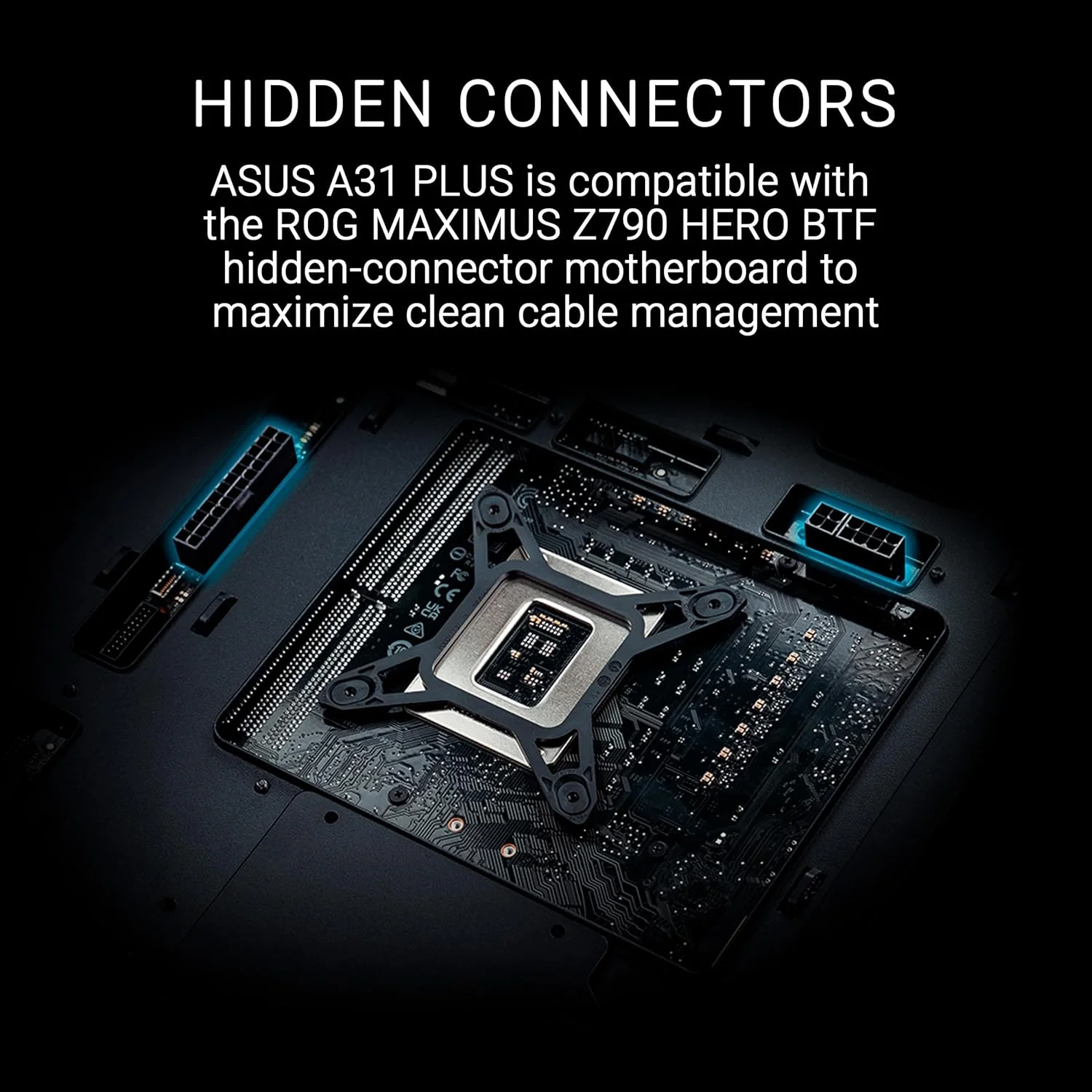 کیس کامپیوتر ASUS A31 Plus TG ARGB سفید ATX - فن های ARGB از پیش نصب شده - پنل جلویی شیشه ای - سازگار با مادربرد پورت مخفی - رادیاتورهای 360 میلی متری - کارت گرافیک 380 میلی متری - سفید