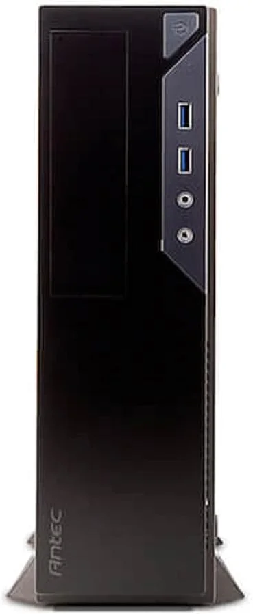 کیس کامپیوتر مشکی Micro ATX انتک مدل VSK2000-U3_US به همراه فن 92 میلی‌متری با کنترل دما