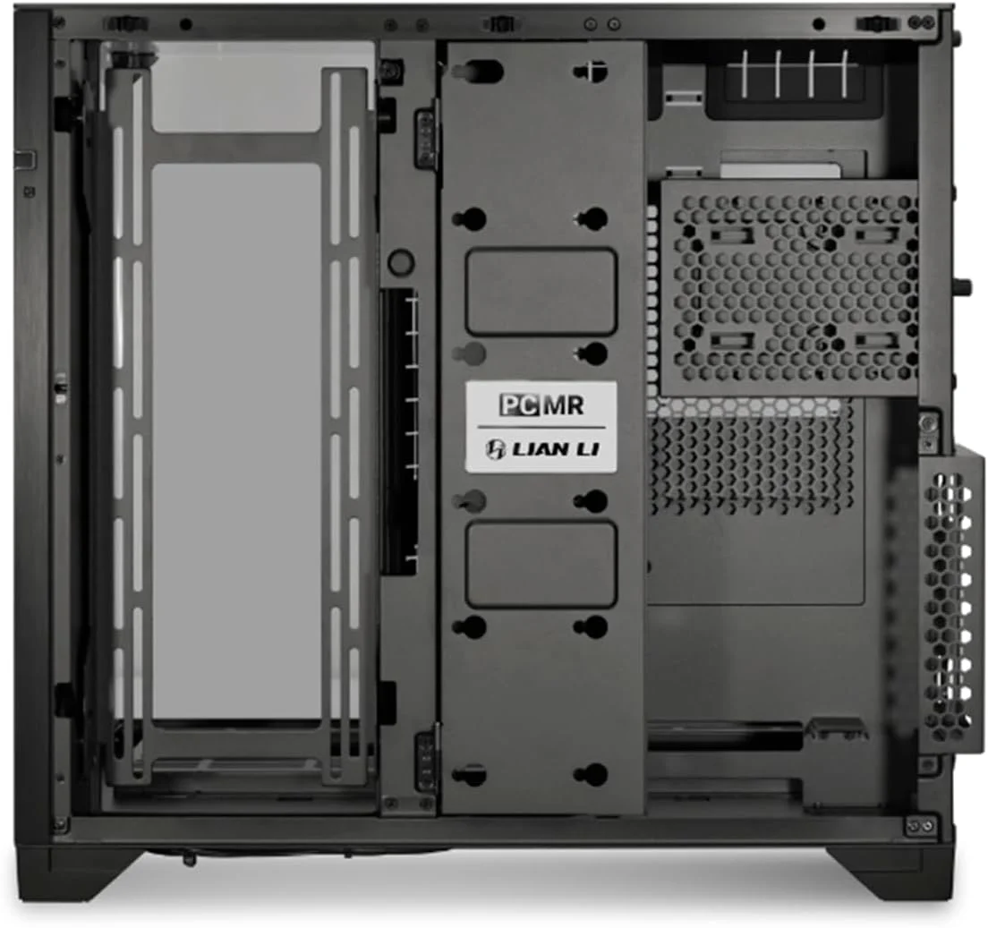 کیس کامپیوتر Lian-Li O11 Vision با شیشه حرارت دیده و فرم فاکتور E-ATX - مشکی