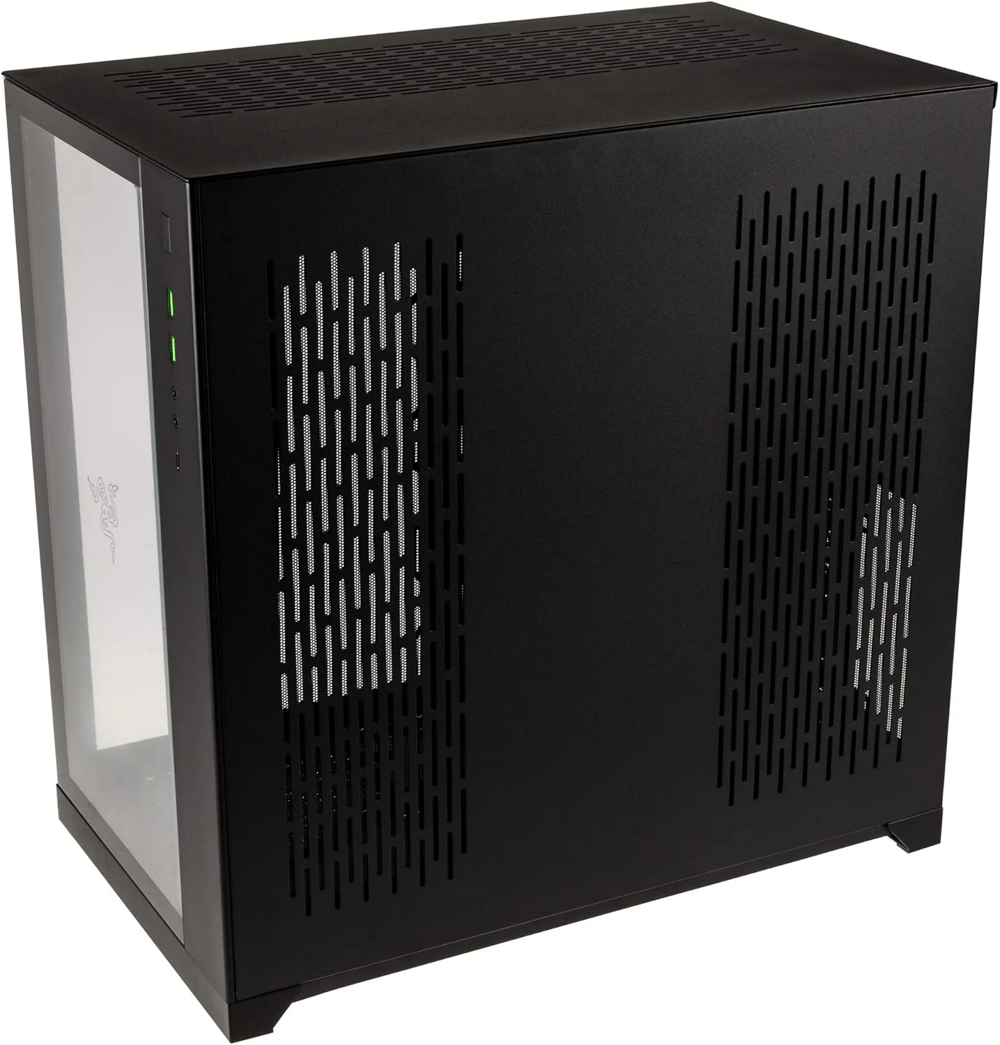 کیس گیمینگ مشکی Lian Li O11 Dynamic Razer Edition RGB مدل O11DXRZ