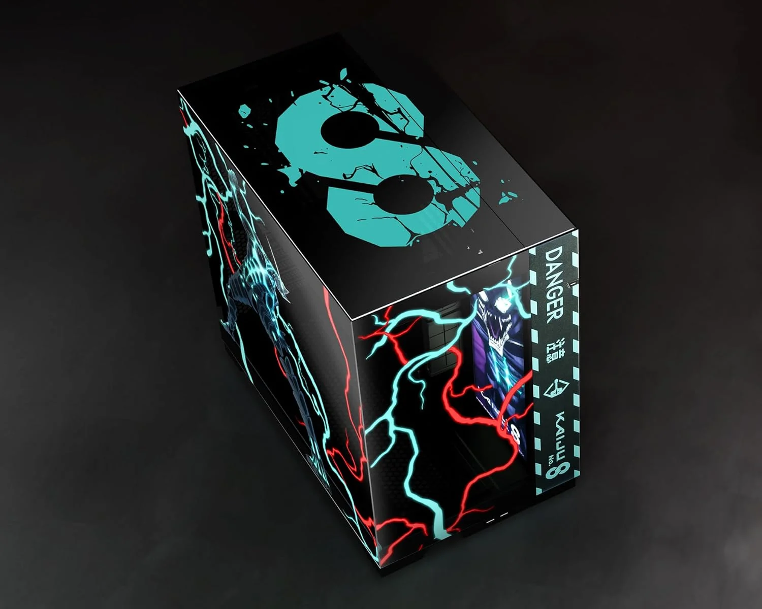 کیس کامپیوتر Kaiju No. 8 | Lian Li O11 Dynamic EVO RGB | فول تاور ATX