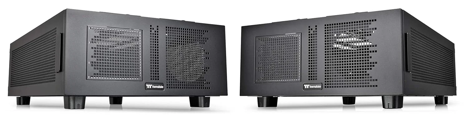 پایه ترمالتیک Core P200 با قابلیت خنک‌کنندگی مایع توسعه‌یافته، کاملاً ماژولار/قابل جداسازی و انباشتنی، دارای گواهی Tt LCS، مدل CA-1F4-00D1NN-00، رنگ مشکی.