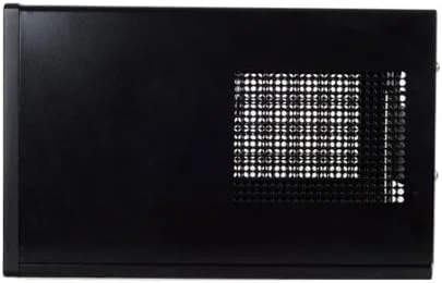 کیس کامپیوتر Mini-ITX سیلوراستون Tek پلاستیکی/SECC با 2 پورت USB 3.0 در جلو، کیس های SFF، مشکی SG05BB-LITE