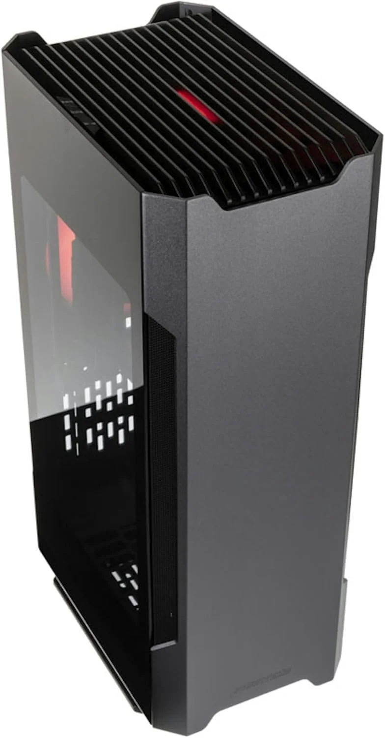 کیس Mini-ITX فانتکس مدل Evolv Shift 2 (PH-ES217E_AG02)، پنل های جانبی شیشه ای حرارت دیده، پنل های آلومینیومی، D-RGB، خاکستری آنتراسیت