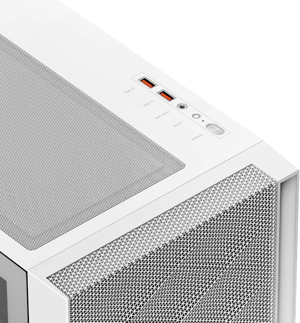 کیس کامپیوتر PCCOOLER CPS C3D510 ATX Mid Tower با جریان هوای بالا، مناسب برای M-ATX/ITX و دارای 3 فن ARGB، پشتیبانی از رادیاتور 360 میلی‌متری و کارت گرافیک 390 میلی‌متری، خنک‌کننده بادی 170 میلی‌متری