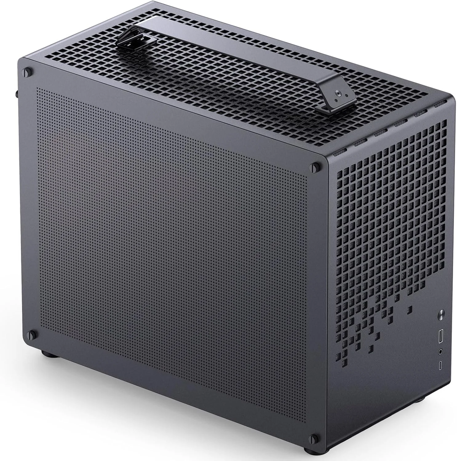 کیس کامپیوتر JONSBO/JONSPLUS Z20 Mesh Black Micro-ATX Mini Tower، دارای دستگیره حمل جداشدنی، سایز مینی، سازگار با سخت افزار با کارایی بالا، پشتیبانی از 240AIO، کولر H160mm، مشکی کیس کامپیوتر JONSBO/JONSPLUS Z20 Mesh Black Micro-ATX Mini Tower، دارای دستگیره حمل جداشدنی، سایز مینی، سازگار با سخت افزار با کارایی بالا، پشتیبانی از 240AIO، کولر H160mm، مشکی