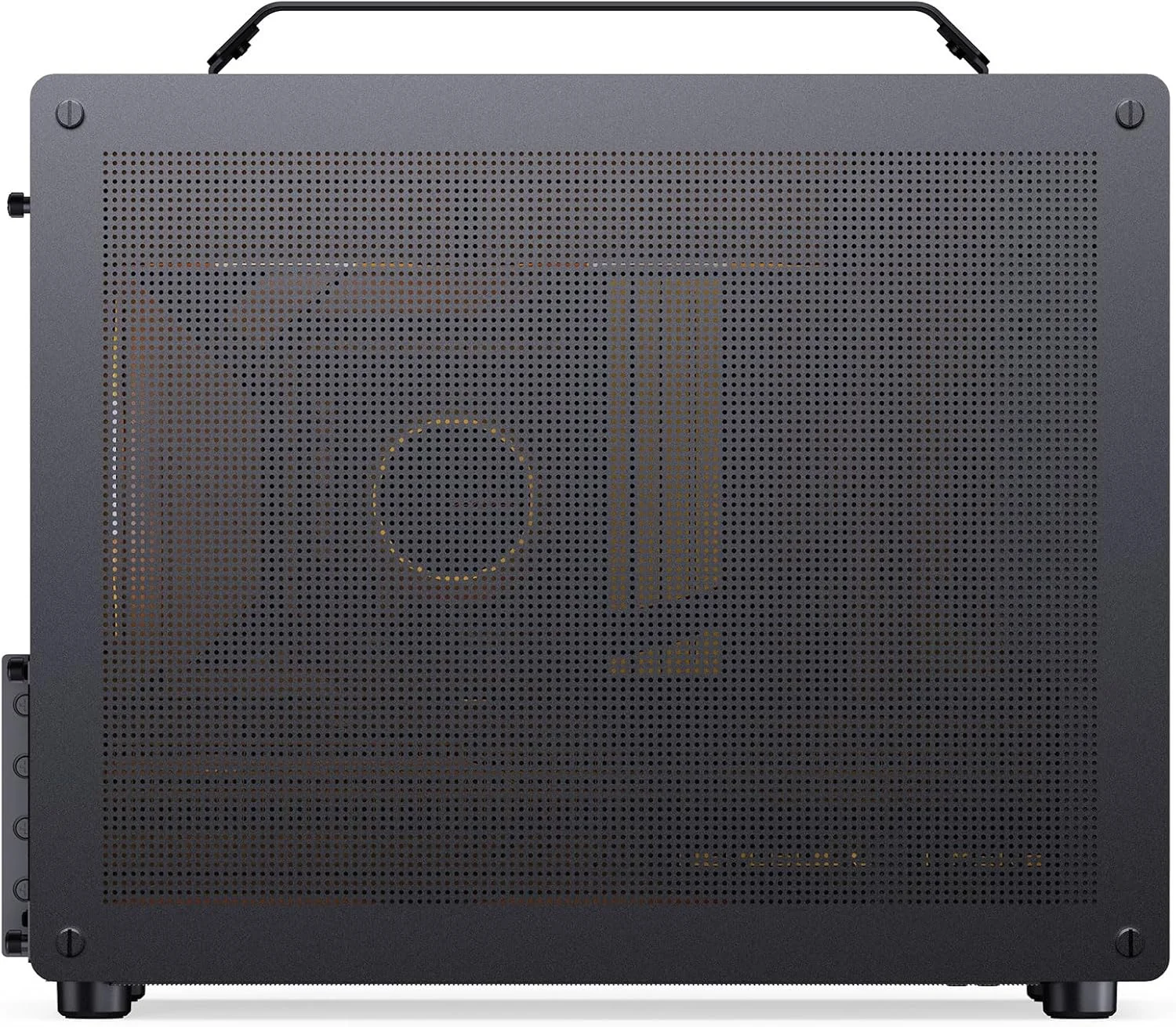 کیس کامپیوتر JONSBO/JONSPLUS Z20 Mesh Black Micro-ATX Mini Tower، دارای دستگیره حمل جداشدنی، سایز مینی، سازگار با سخت افزار با کارایی بالا، پشتیبانی از 240AIO، کولر H160mm، مشکی