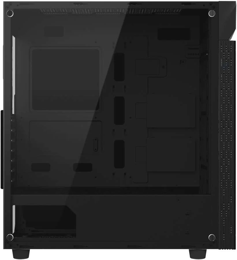 کیس کامپیوتر گیمینگ GIGABYTE C200 Glass - Black Mid Tower، شیشه حرارت دیده، پوشش منبع تغذیه (GB-C200G) کیس کامپیوتر گیمینگ GIGABYTE C200 Glass - Black Mid Tower، شیشه حرارت دیده، پوشش منبع تغذیه (GB-C200G)
