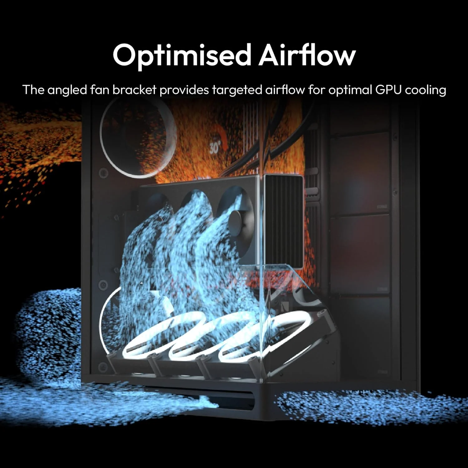 کیس کامپیوتر مید تاور ATX دو محفظه ای مشکی HAVN HS 420 VGPU | دارای کیت عمودی PCIe 5.0 GPU، دارای 11 اسلات فن 140 میلی متری و پشتیبانی از رادیاتور 2X 420 میلی متری، مدیریت کابل SimpliCable، شیشه حرارت دیده، هاب فن PWM کیس کامپیوتر مید تاور ATX دو محفظه ای مشکی HAVN HS 420 VGPU | دارای کیت عمودی PCIe 5.0 GPU، دارای 11 اسلات فن 140 میلی متری و پشتیبانی از رادیاتور 2X 420 میلی متری، مدیریت کابل SimpliCable، شیشه حرارت دیده، هاب فن PWM