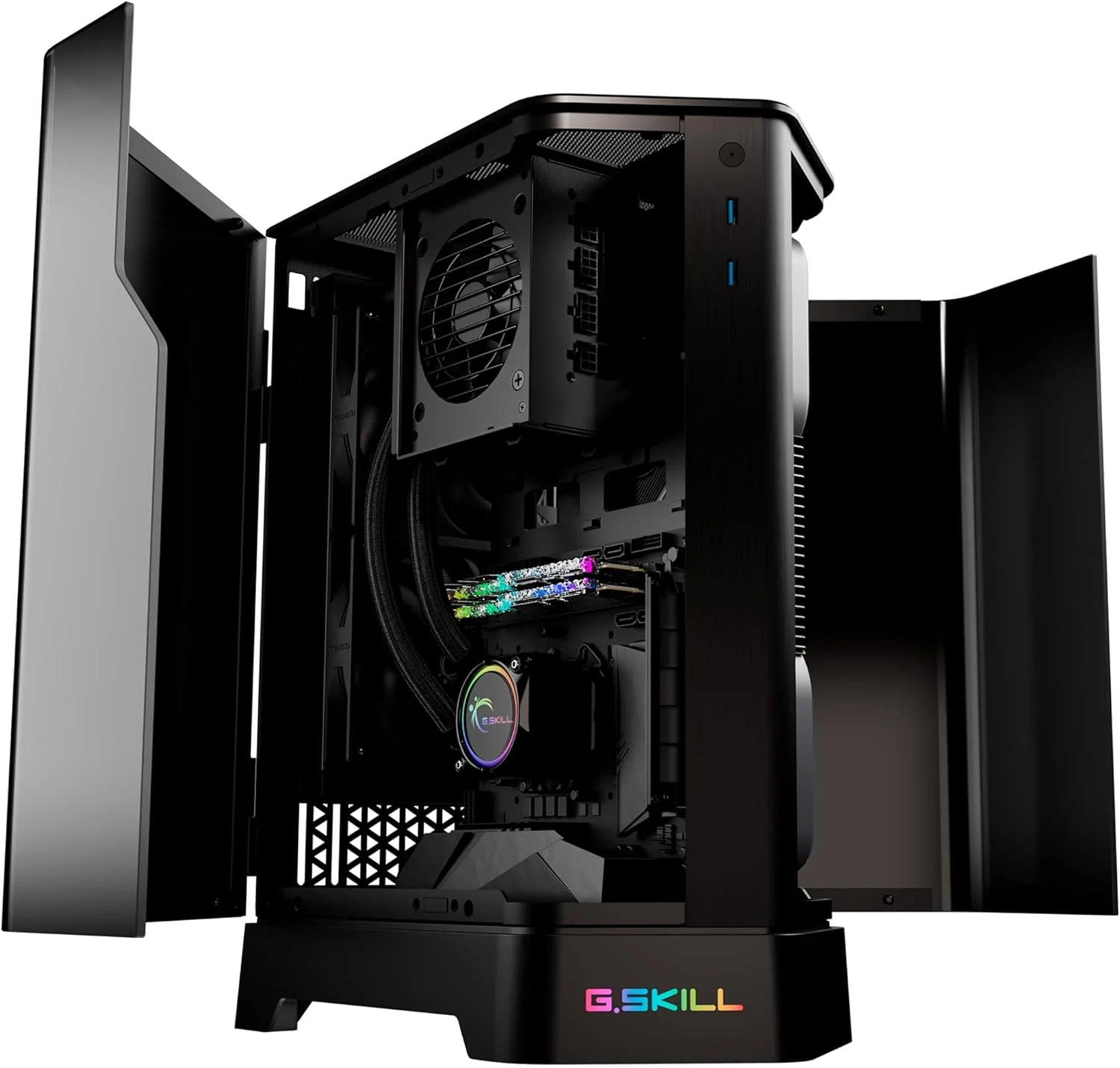 کیس شیشه ای خمیده G.SKILL Z5i Mini-ITX - مشکی (GC-MKGW1-Z5I)