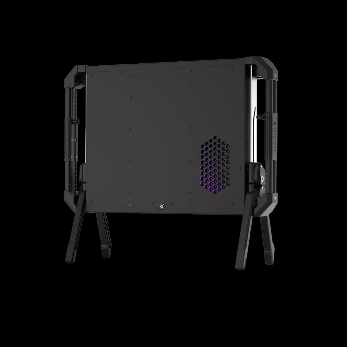 کیس کامپیوتر ITX، آلومینیوم مشکی مات، کیس کامپیوتر همه کاره