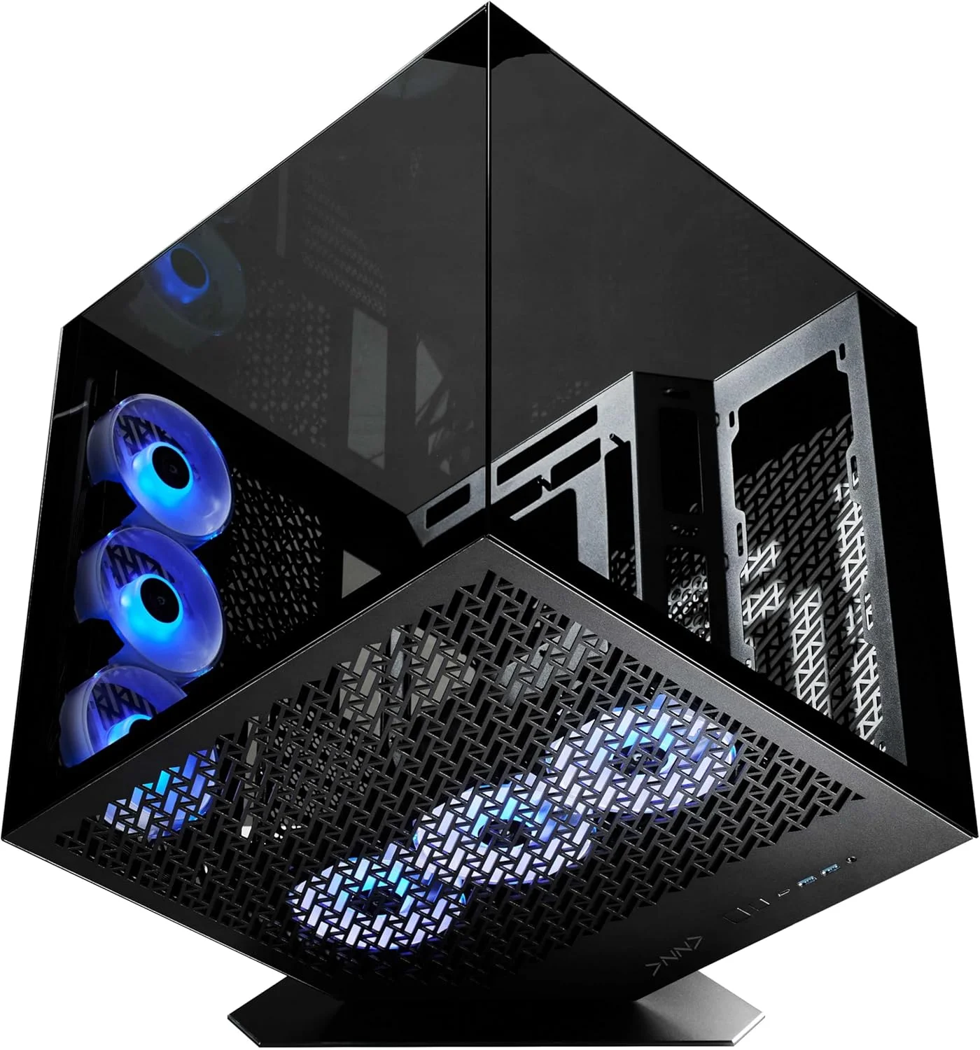 کیس کامپیوتر AZZA CSAZ-1002 Cube Plus / کیس ATX نوآورانه / شامل هاب AZZA / گیمینگ