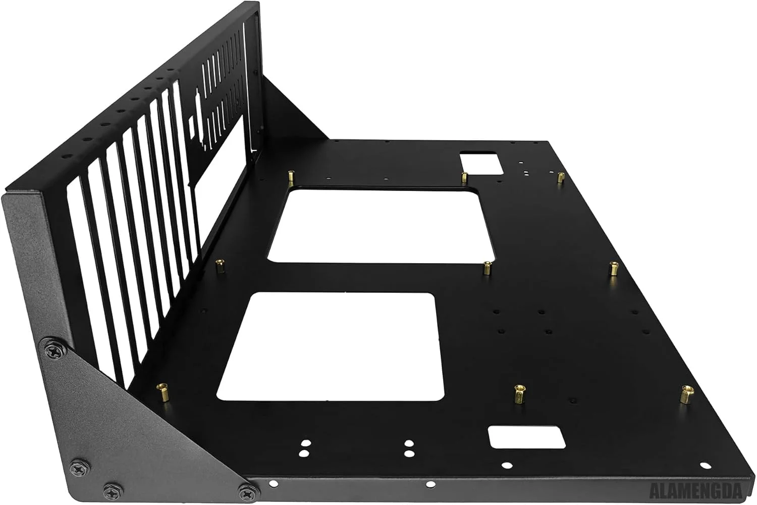 استند تست پی سی DIY، کیس رک شاسی باز برای مادربردهای ATX/M-ATX/ITX، طراحی بدنه باز با قابلیت پخش حرارت گسترده، لوازم جانبی مادربرد SSD استند تست پی سی DIY، کیس رک شاسی باز برای مادربردهای ATX/M-ATX/ITX، طراحی بدنه باز با قابلیت پخش حرارت گسترده، لوازم جانبی مادربرد SSD