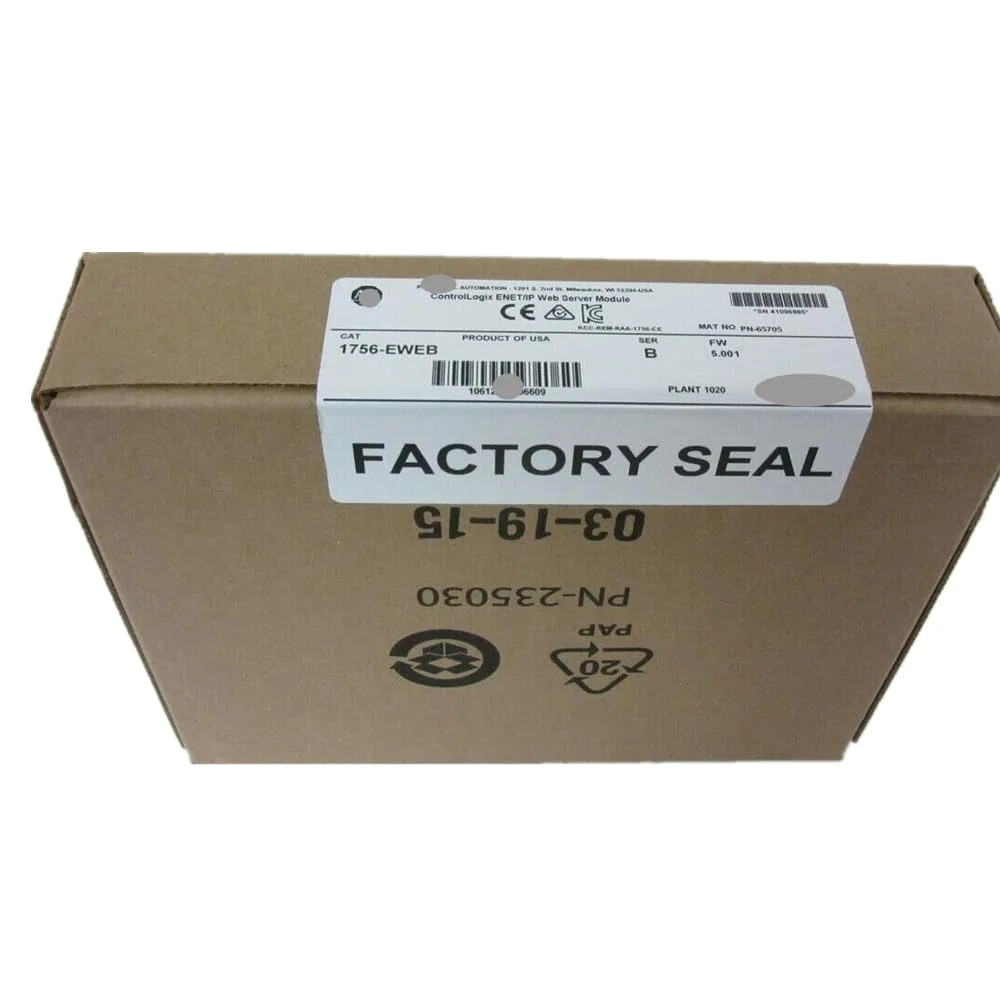 ماژول سرور وب 1756-EWEB ENet/IP مدل 1756EWEB پلمپ کارخانه