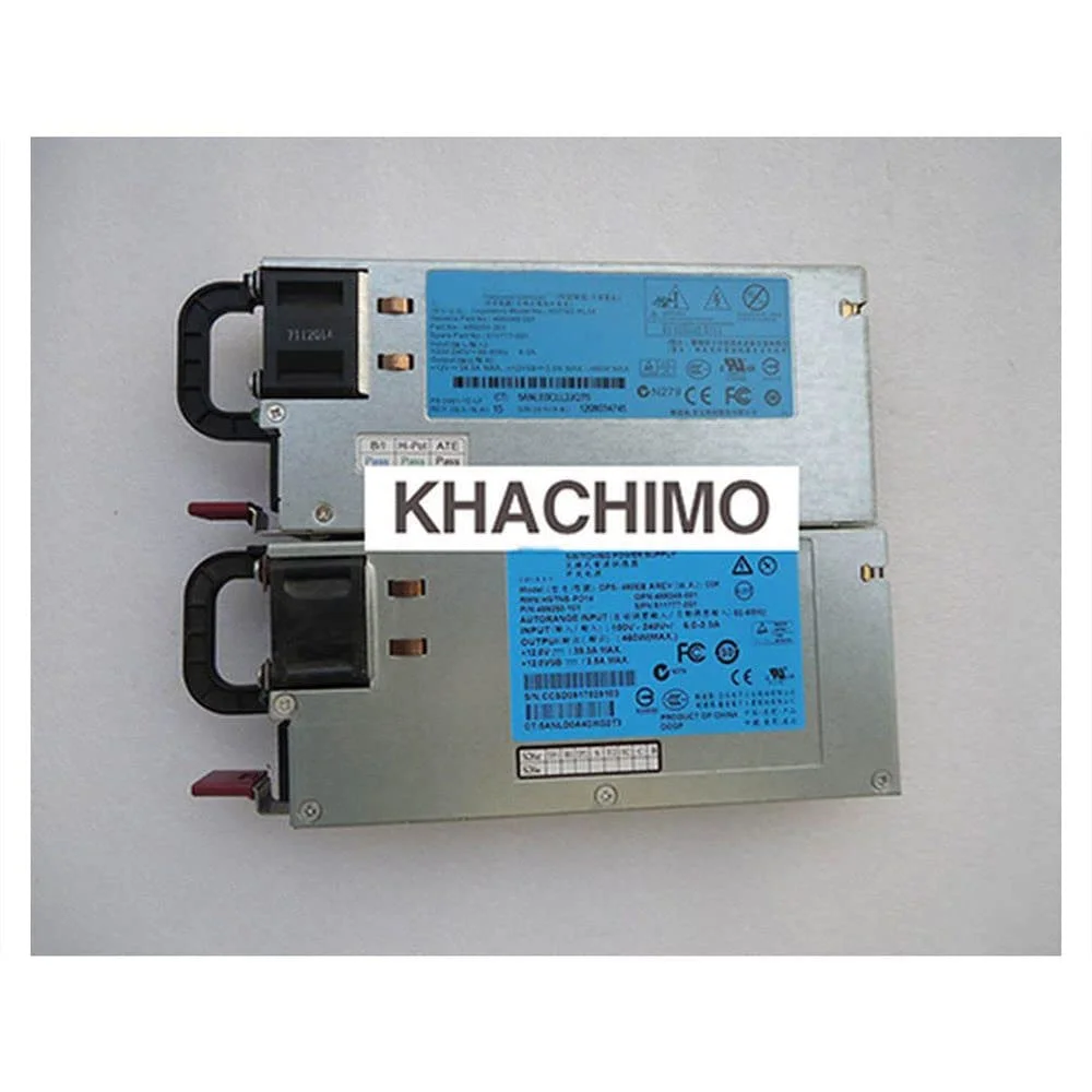 منبع تغذیه 460 واتی سرور 380G6، مدل‌های 511777-001 و 499249-001
