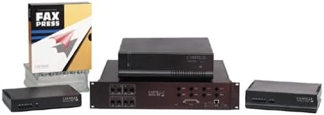 فکس سرور CASTELLE Faxpress 5000 14.4K با پورت LAN 10/100BT و 4 خط تلفن، نصب آسان