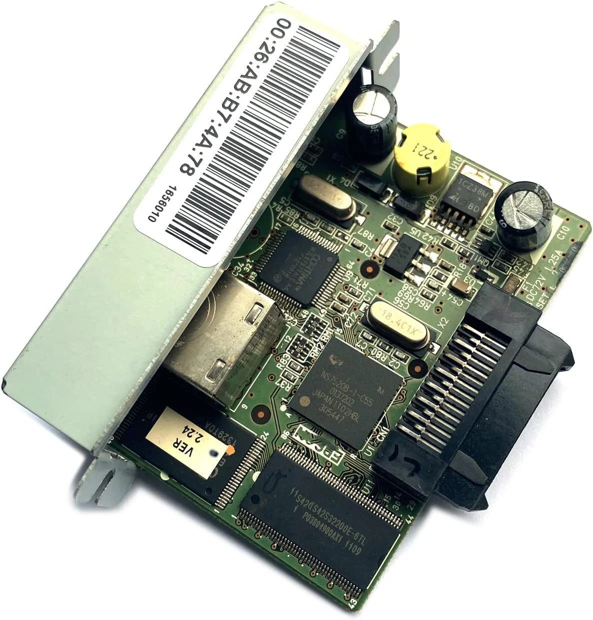 DEVMO سازگار با رابط اترنت پرینت سرور C32C824541 TM-U220PB T81 U288 T88IV (جایگزین UB-E02) ورژن B