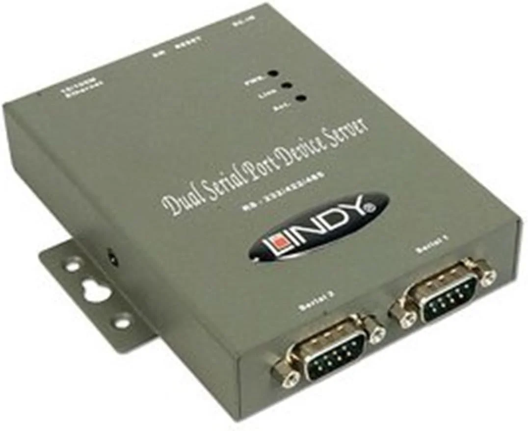 سرور سریال آی پی 2 پورت LINDY (25104)