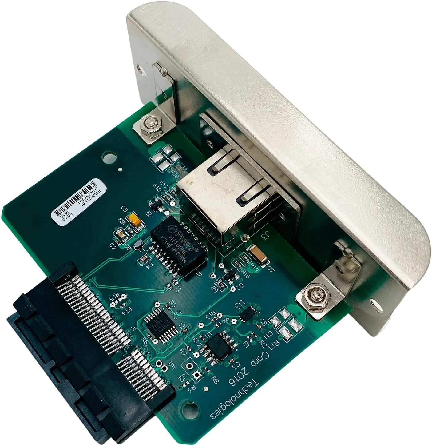 کارت شبکه داخلی اترنت Zebra P1038204-01 برای پرینترهای لیبل زن ZT230 ZT220 ZT210