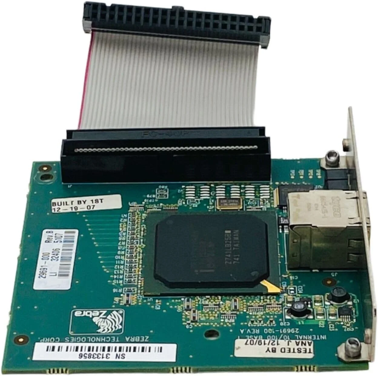 کارت شبکه سرور چاپگر اترنت زبرا مدل 20063M با شماره قطعات 29691-002، 29691-100، 29691-000، 29691-099 برای چاپگر لیبل S4M کارت شبکه سرور چاپگر اترنت زبرا مدل 20063M با شماره قطعات 29691-002، 29691-100، 29691-000، 29691-099 برای چاپگر لیبل S4M