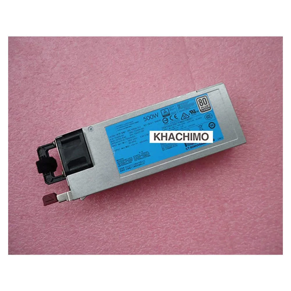 منبع تغذیه 500 واتی سرور Gen9 مدل 720478-B21 723594-001 754377-001