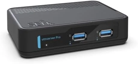 سرور چاپگر SEH utnserver Pro Ethernet LAN مشکی، W127361832 (Ethernet LAN مشکی)