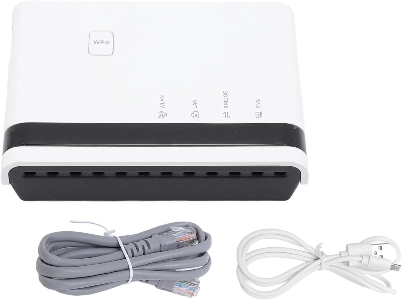 سرور چاپ بی سیم برای اشتراک گذاری 4 پرینتر USB، پل LAN 10/100 مگابیت بر ثانیه، حالت های مستقل بی سیم سیمی، سرور چاپ USB 2.0، اتصال و پخش (US)