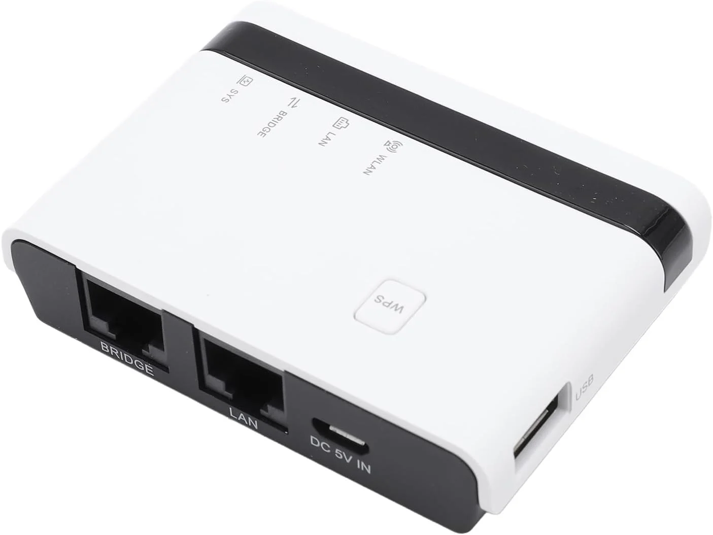 سرور چاپ USB - امکان اشتراک گذاری تا 4 پرینتر به صورت بی سیم یا از طریق اترنت، پل LAN 10/100 مگابیت بر ثانیه، حالت های مستقل سیمی و بی سیم، سرور چاپ، پلاگین و پخش (دوشاخه آمریکایی)