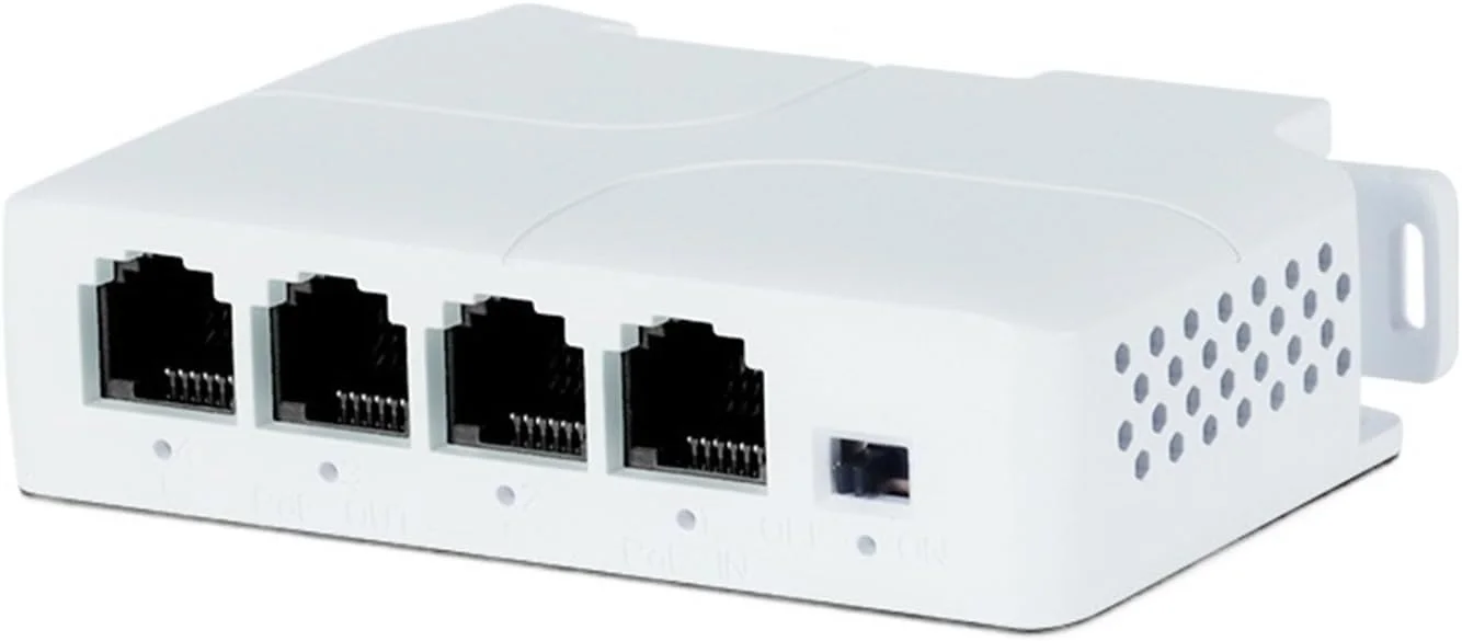 توسعه دهنده POE چهار پورت 10/100Mbps سوئیچ تکرار کننده شبکه 1 به 3