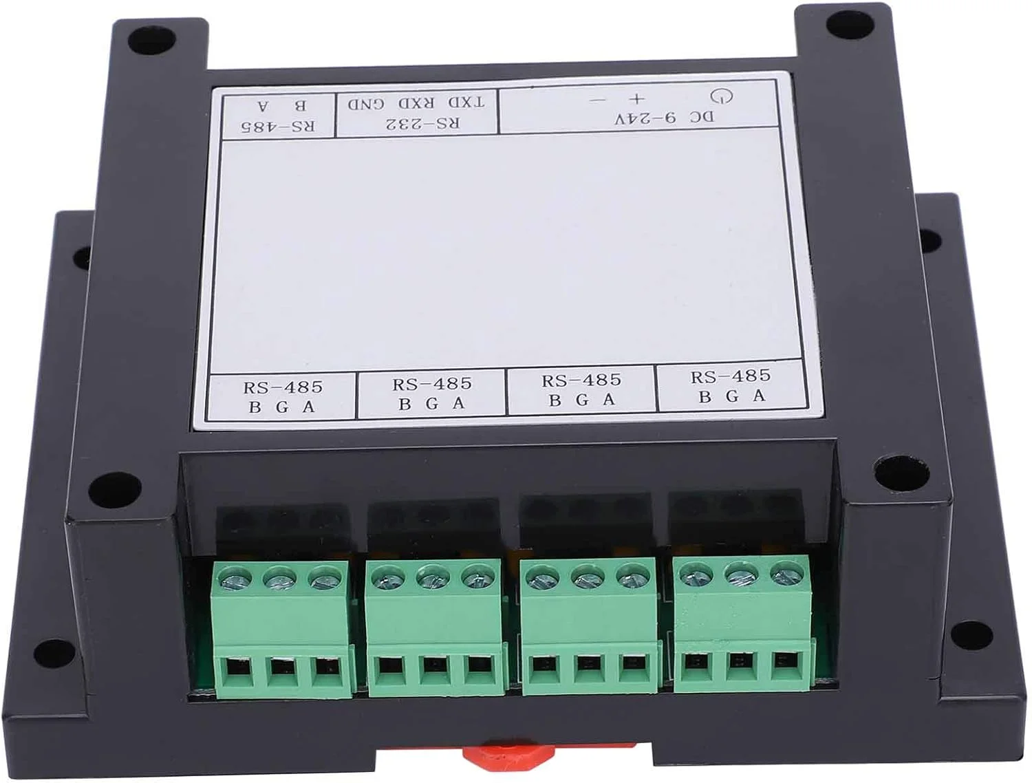 تکرار کننده صنعتی 4 کاناله، 9-24 ولت 0.5-1.2 وات RS485 با ماژول منبع تغذیه ایزوله DC/DC داخلی تکرار کننده ایزولاسیون فوتوالکتریک برای پایداری طولانی مدت