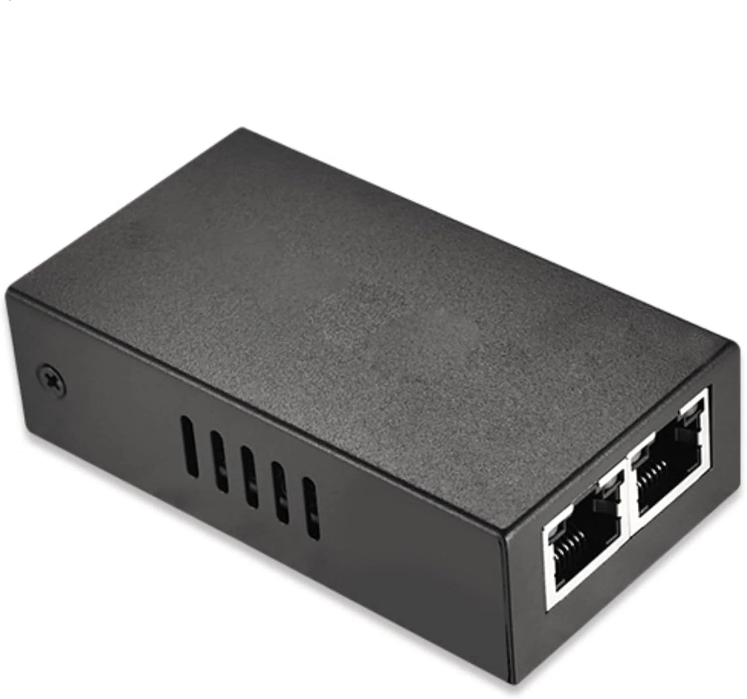 تکرار کننده توسعه دهنده POE شبکه 100 مگابیت بر ثانیه ورودی 30 وات خروجی دوگانه 15 وات پشتیبانی از آبشاری چند لایه تا 800 متر برای دوربین POE