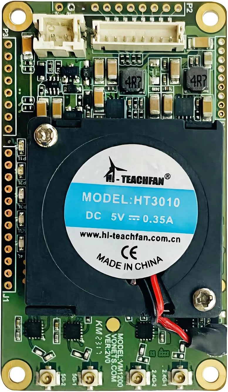 آداپتور وای فای دو بانده 1200 مگابیت بر ثانیه به اترنت - پل بی سیم گیگابیتی با فناوری TAFC | آداپتور شبکه پرسرعت برای بازی و استریم مدل VM1200