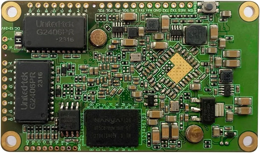 آداپتور وای فای دو بانده 1200 مگابیت بر ثانیه به اترنت - پل بی سیم گیگابیتی با فناوری TAFC | آداپتور شبکه پرسرعت برای بازی و استریم مدل VM1200