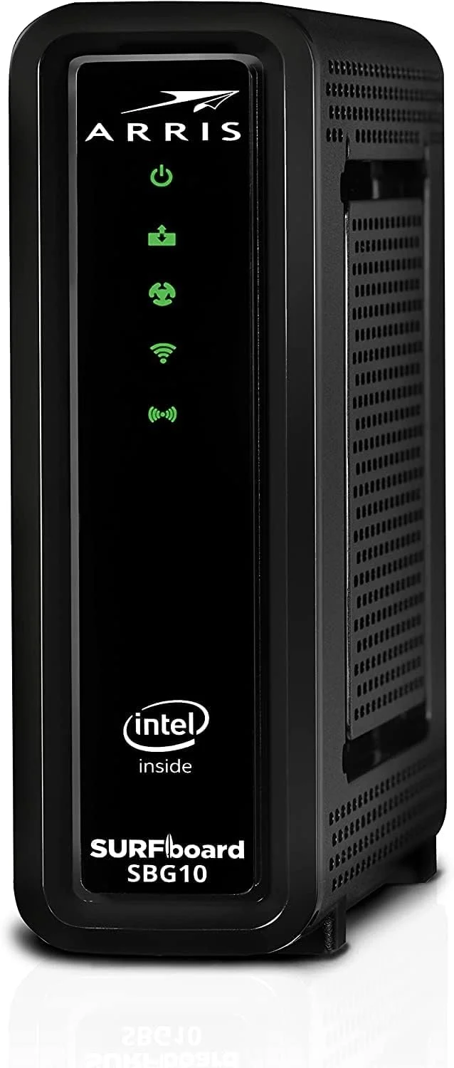 مودم کابلی داکسیس 3.0 و روتر وای فای AC1600 آریس Surfboard + کابل کواکسیال چهار لایه Monoprice CL2 (22.8 متر)