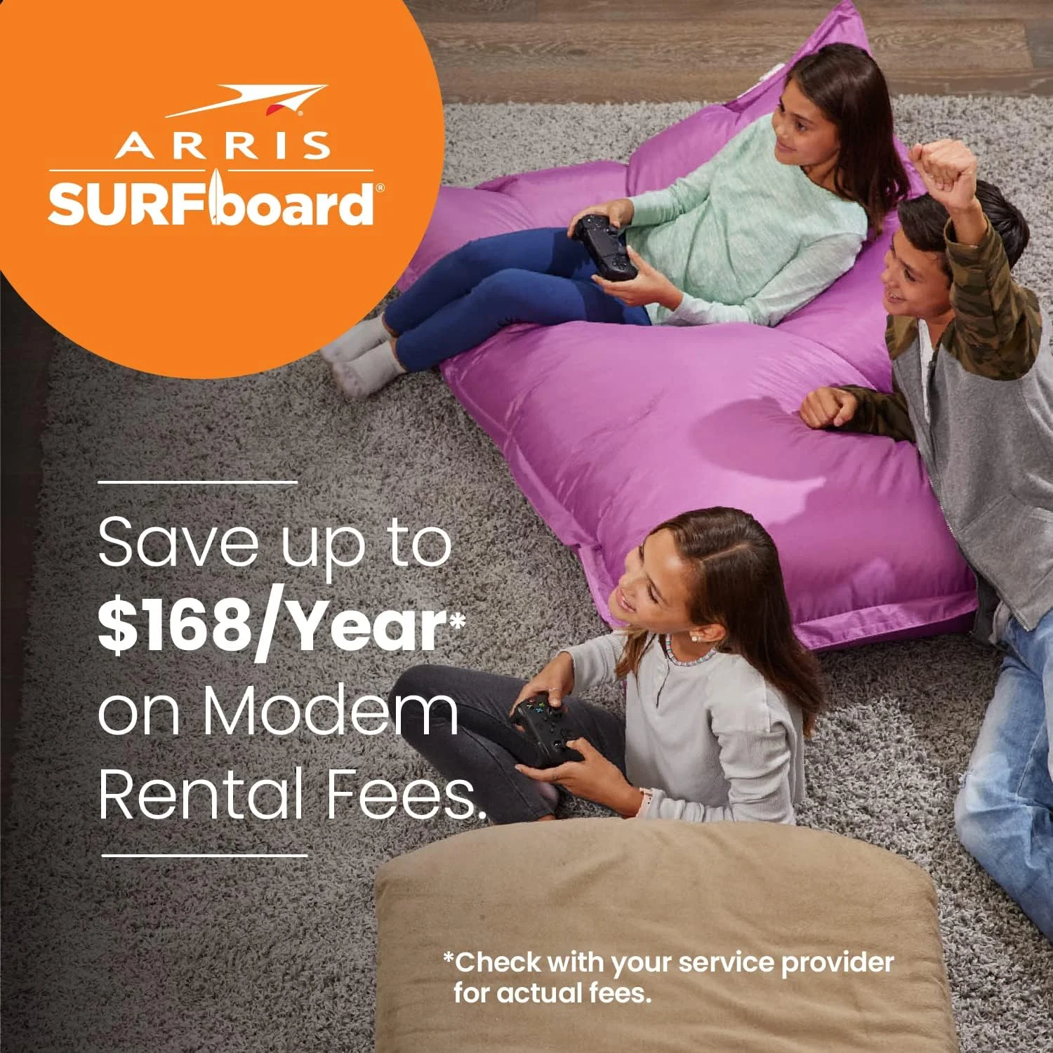 مودم کابلی چند گیگابیتی ARRIS Surfboard G36 DOCSIS 3.1 و روتر وای فای AX3000، سازگار با Comcast Xfinity و استریمینگ استیک Roku | دستگاه استریمینگ قابل حمل Roku با کیفیت 4K/HDR/Dolby Vision