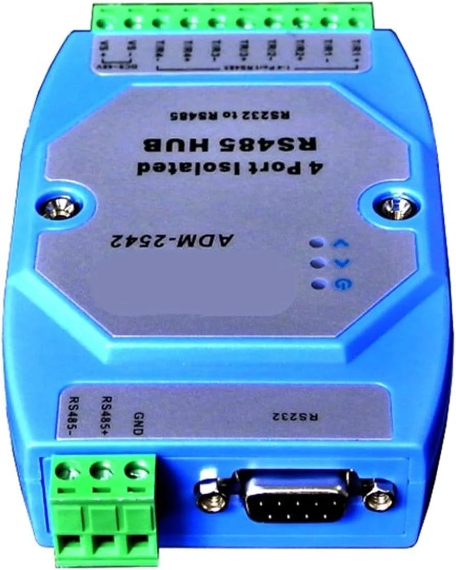 هاب ایزوله 4 پورت RS485 مدل ADM-2542، توزیع کننده تکرار کننده 1 به 4، پشتیبانی از RS232 به 485 (همراه با آداپتور) هاب ایزوله 4 پورت RS485 مدل ADM-2542، توزیع کننده تکرار کننده 1 به 4، پشتیبانی از RS232 به 485 (همراه با آداپتور)